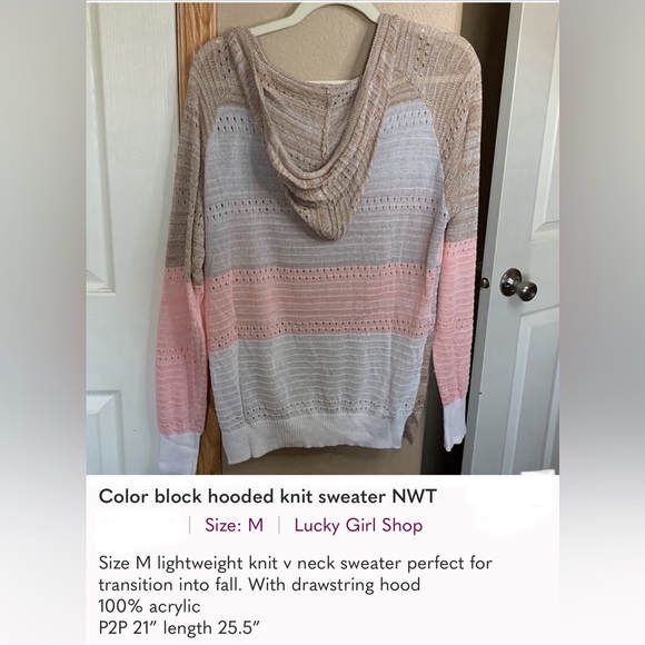 Sweater, light weight, M - Picture 2 of 3